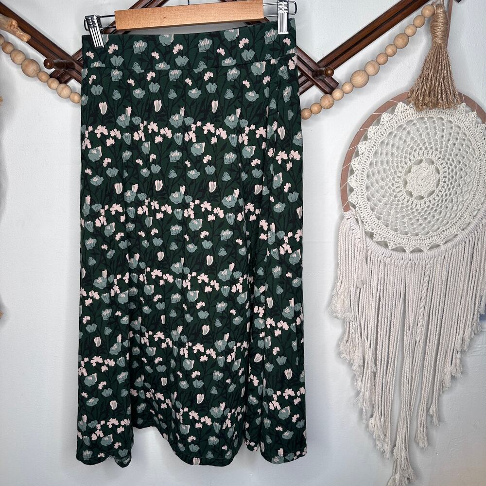 Pact Organic Cotton Floral Midi Skirt